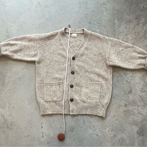 Babaa NO17 Cardigan Sweater in Mist